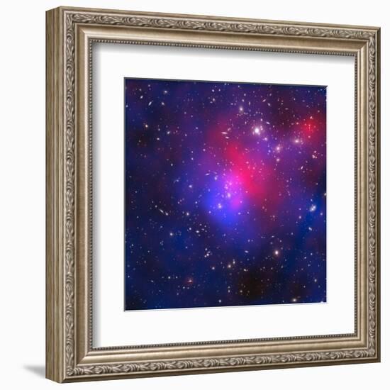 Pandora's Cluster - Abell 2744-null-Framed Art Print