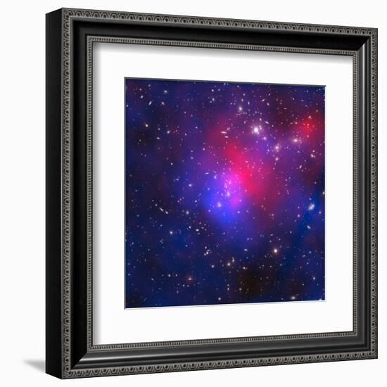 Pandora's Cluster - Abell 2744-null-Framed Art Print