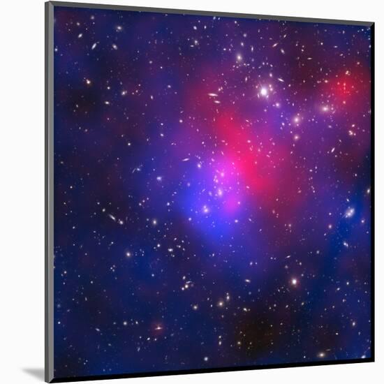 Pandora's Cluster - Abell 2744-null-Mounted Art Print