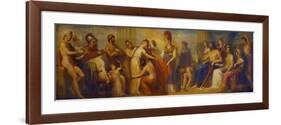 Pandora, Whom the Assembled Gods, Endowed with All their Gifts...', 1834 (Oil on Mahogany Panel)-Henry Howard-Framed Giclee Print