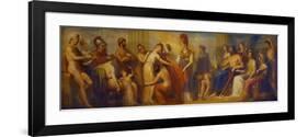 Pandora, Whom the Assembled Gods, Endowed with All their Gifts...', 1834 (Oil on Mahogany Panel)-Henry Howard-Framed Giclee Print