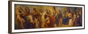 Pandora, Whom the Assembled Gods, Endowed with All their Gifts...', 1834 (Oil on Mahogany Panel)-Henry Howard-Framed Premium Giclee Print