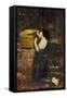 Pandora-John William Waterhouse-Framed Stretched Canvas