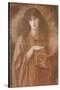 Pandora-Dante Gabriel Rossetti-Stretched Canvas