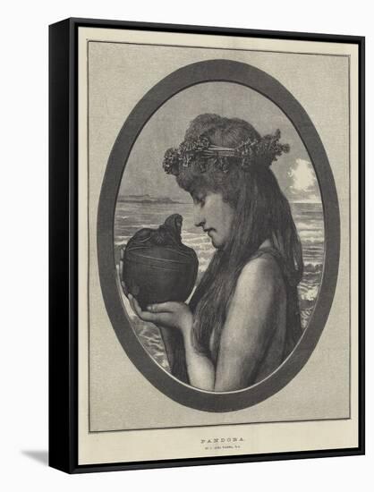 Pandora-Sir Lawrence Alma-Tadema-Framed Stretched Canvas