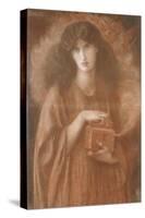 Pandora-Dante Gabriel Rossetti-Stretched Canvas