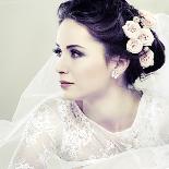 Portrait of Beautiful Bride-Pandorabox-Framed Photographic Print