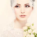 Portrait of Beautiful Bride-Pandorabox-Photographic Print