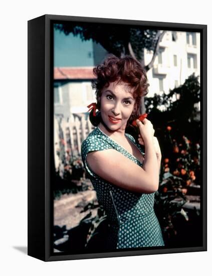 PANE AMORE E FANTASIA / PAIN AMOUR and FANTAISIE, 1953 directed by Gina Lollobrigida (photo)-null-Framed Stretched Canvas