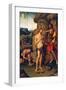 Panel Depicting Baptism of Christ, 1534-Marco Palmezzano-Framed Giclee Print