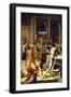 Panel Depicting Mill-Mirabello Cavalori-Framed Giclee Print