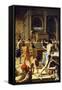 Panel Depicting Mill-Mirabello Cavalori-Framed Stretched Canvas