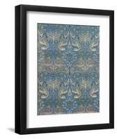 Panel Entitled "Peacock and Dragon", 1878-William Morris-Framed Art Print