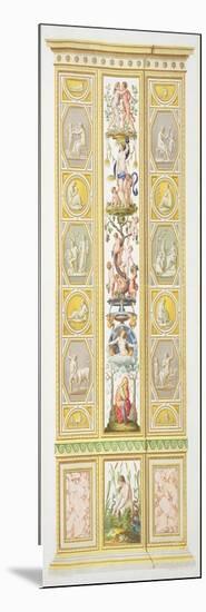 Panel from the Raphael Loggia at Vatican, from 'Delle Loggie di Rafaele nel Vaticano'-Ludovicus Tesio Taurinensis-Mounted Giclee Print