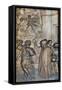 Panel from Wooden Choir-Ambrogio Santagostino-Framed Stretched Canvas