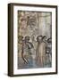 Panel from Wooden Choir-Ambrogio Santagostino-Framed Giclee Print