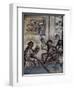 Panel from Wooden Choir-Ambrogio Santagostino-Framed Giclee Print