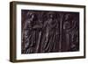 Panel from Wooden Door of Basilica of St Sabine, Rome, Italy, 5th Century-null-Framed Giclee Print