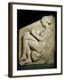 Panel of Ludovisi Throne : A Naked Woman Playing a Flute-null-Framed Photographic Print