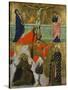 Panel Showing Crucifixion of Jesus-null-Stretched Canvas