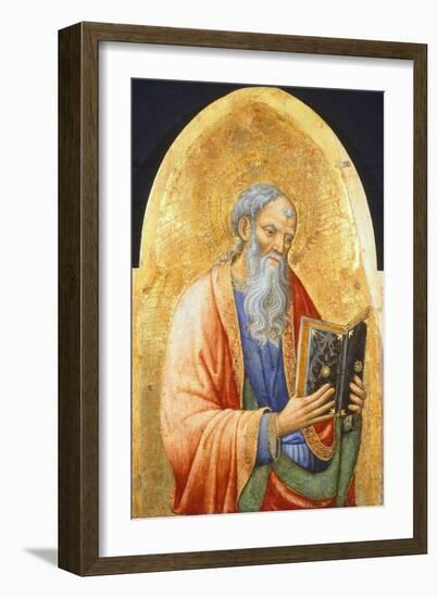 Panel Showing Depiction of Holy Doctor, 1445-1456-Francis of Franceschi-Framed Giclee Print