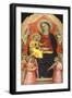 Panel Showing Madonna with Child-Nanni Di Jacopo-Framed Giclee Print