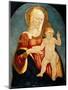 Panel Showing Madonna with Child-Neri Di Bicci-Mounted Giclee Print