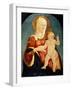 Panel Showing Madonna with Child-Neri Di Bicci-Framed Giclee Print