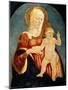 Panel Showing Madonna with Child-Neri Di Bicci-Mounted Giclee Print