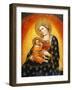 Panel with Madonna and Child-Cesare Bartolena-Framed Giclee Print