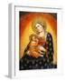 Panel with Madonna and Child-Cesare Bartolena-Framed Giclee Print