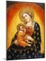 Panel with Madonna and Child-Cesare Bartolena-Mounted Giclee Print