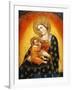 Panel with Madonna and Child-Cesare Bartolena-Framed Giclee Print