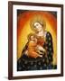 Panel with Madonna and Child-Cesare Bartolena-Framed Giclee Print