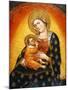 Panel with Madonna and Child-Cesare Bartolena-Mounted Giclee Print
