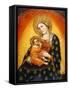 Panel with Madonna and Child-Cesare Bartolena-Framed Stretched Canvas