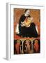 Panel with Madonna of the Humility and Saints Christopher-Cristoforo Di Jacopo Biondi Da Bologna-Framed Giclee Print