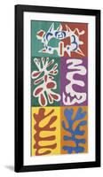 Panel with Mask, c.1947-Henri Matisse-Framed Art Print