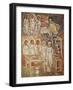 Panel with Mosaic Depicting Hospitality of Abraham, Central Nave, Basilica of Santa Maria Maggiore-null-Framed Giclee Print