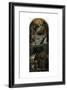 Panel with the Mass of Saint Gregory the Great, 1590-null-Framed Giclee Print
