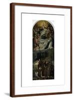 Panel with the Mass of Saint Gregory the Great, 1590-null-Framed Giclee Print