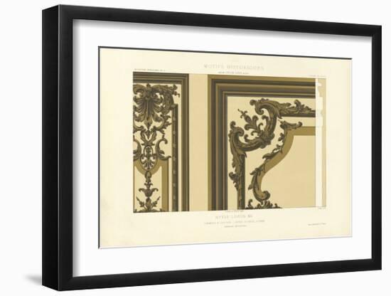 Panelling Design-null-Framed Premium Giclee Print