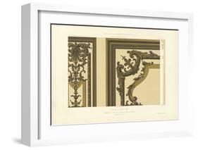 Panelling Design-null-Framed Premium Giclee Print