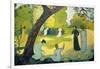 Panels for a Girl's Bedroom: July-Maurice Denis-Framed Giclee Print