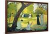 Panels for a Girl's Bedroom: July-Maurice Denis-Framed Giclee Print