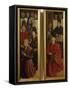 Panels of Knights and Panel of Relic, Detail from Altarpiece of St Vincent, 1460-1470-Nuno Goncalves-Framed Stretched Canvas