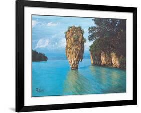 Pang-Nga Bay National Park In Thailand-hinnamsaisuy-Framed Art Print