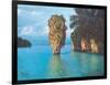 Pang-Nga Bay National Park In Thailand-hinnamsaisuy-Framed Premium Giclee Print