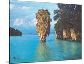 Pang-Nga Bay National Park In Thailand-hinnamsaisuy-Stretched Canvas