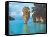 Pang-Nga Bay National Park In Thailand-hinnamsaisuy-Framed Stretched Canvas